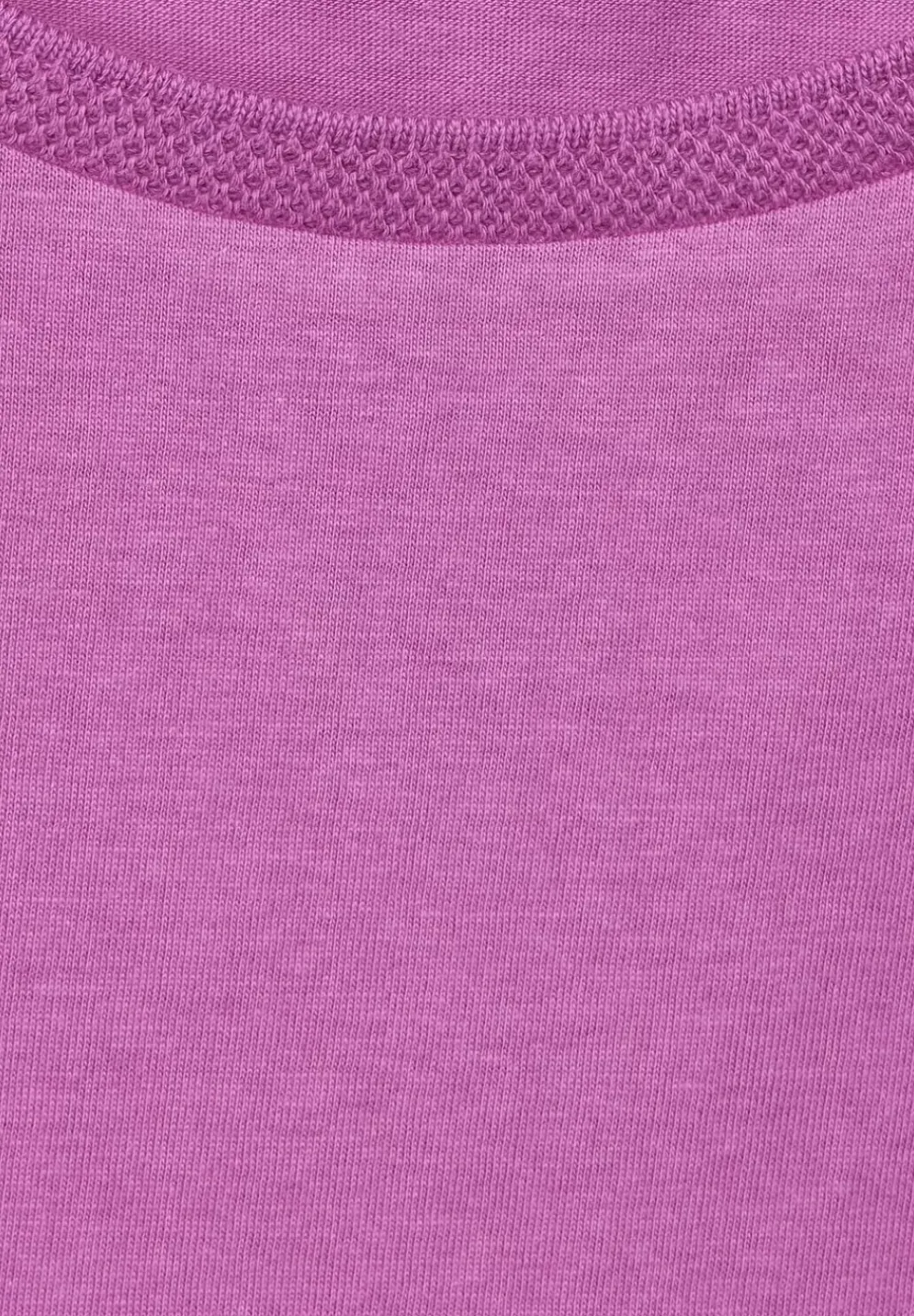T-Shirt Mit Rippdetail