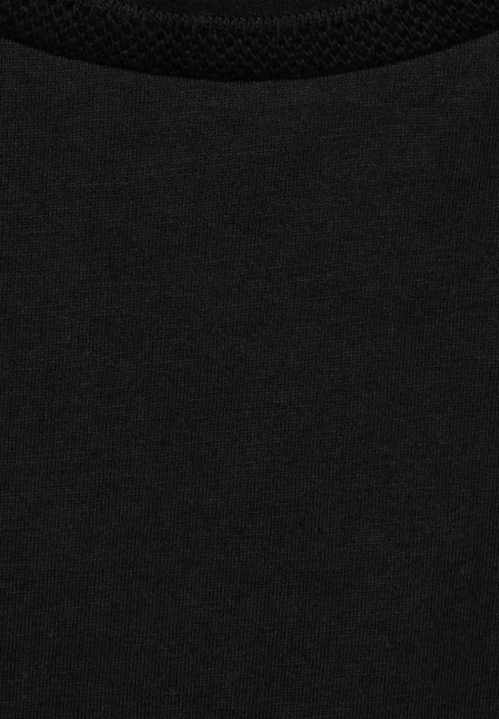 T-Shirt Mit Rippdetail