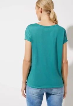 T-Shirt Mit Schimmerprint