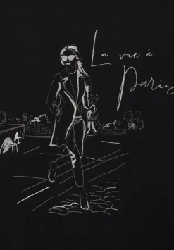 T-Shirt Mit Schimmerprint