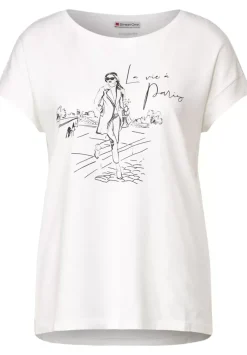 T-Shirt Mit Schimmerprint