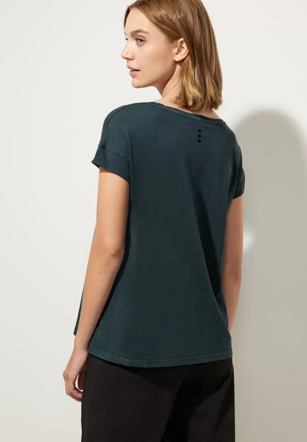 T-Shirt Mit Schimmerwording