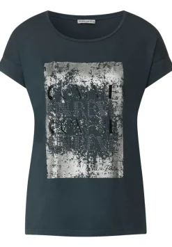 T-Shirt Mit Schimmerwording