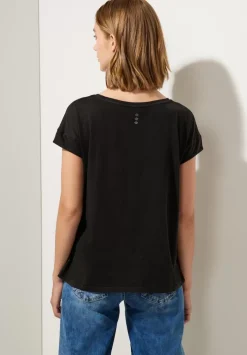 T-Shirt Mit Schimmerwording