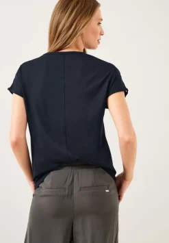 T-Shirt Mit Schulterdetail