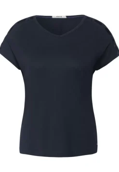 T-Shirt Mit Schulterdetail