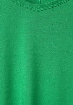 T-Shirt Mit Schulterdetail