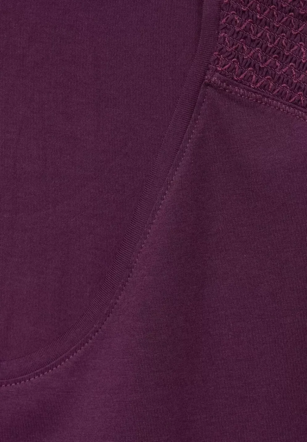 T-Shirt Mit Smockdetail