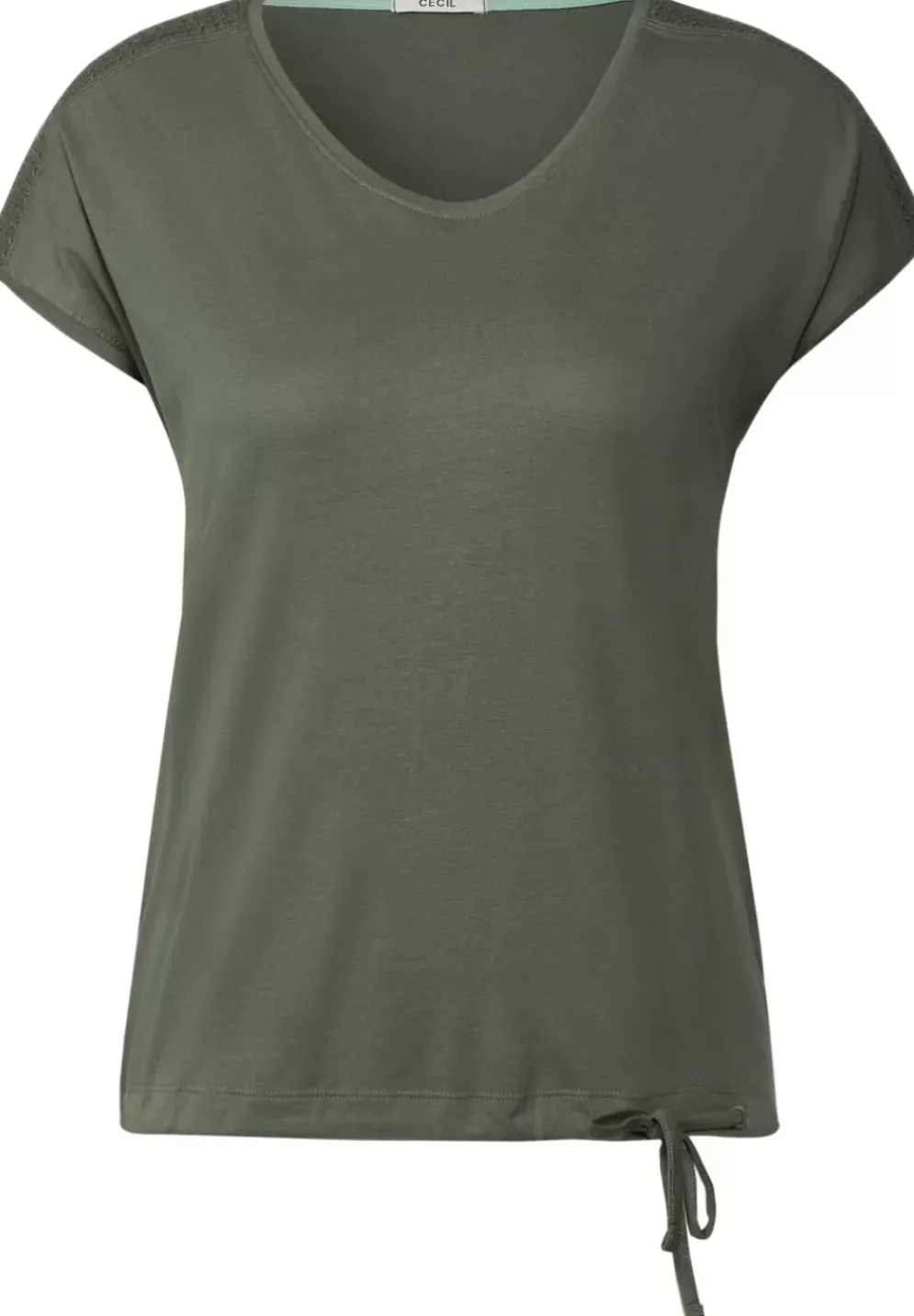 T-Shirt Mit Smockdetail