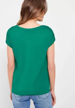 T-Shirt Mit Smockdetail