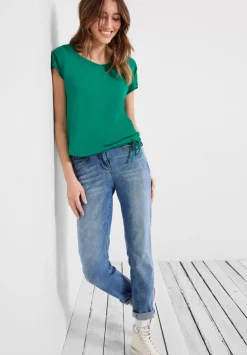 T-Shirt Mit Smockdetail