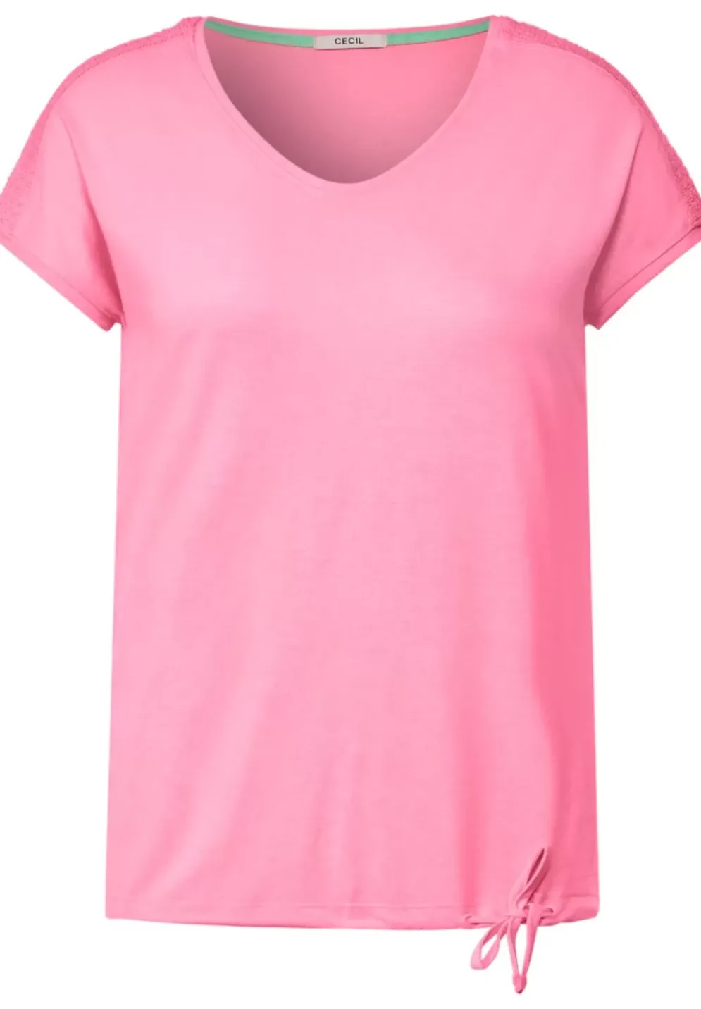 T-Shirt Mit Smockdetail