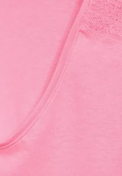 T-Shirt Mit Smockdetail