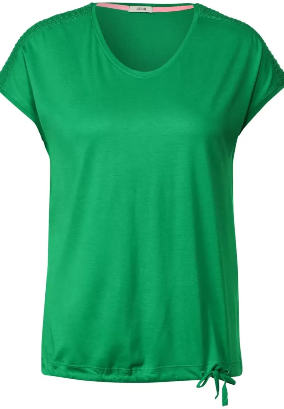 T-Shirt Mit Smockdetail
