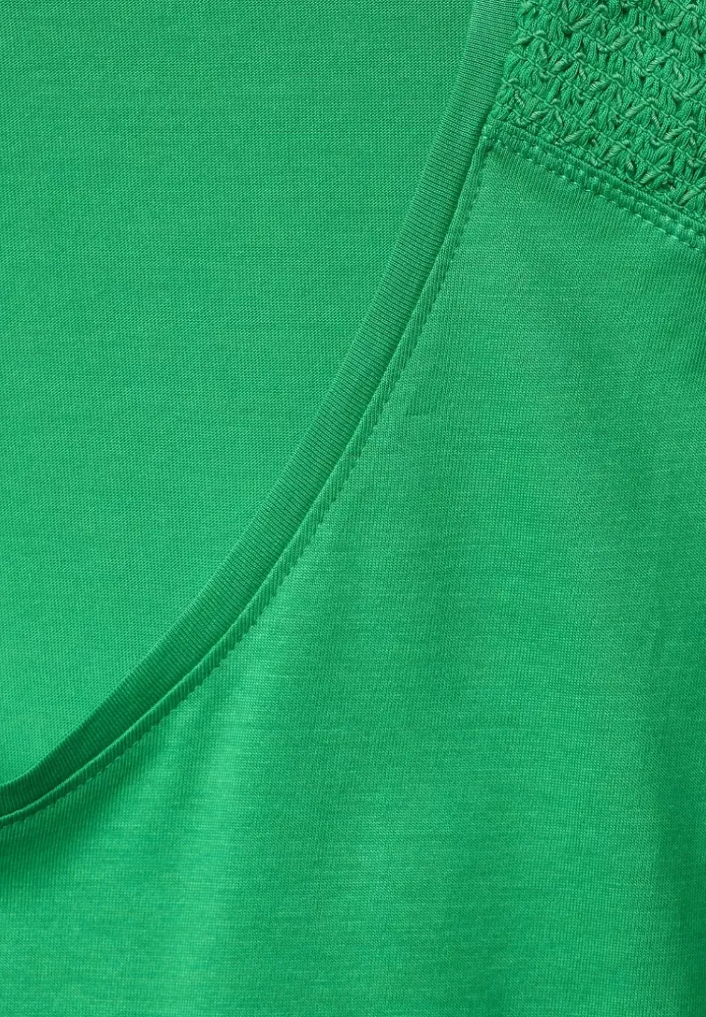 T-Shirt Mit Smockdetail