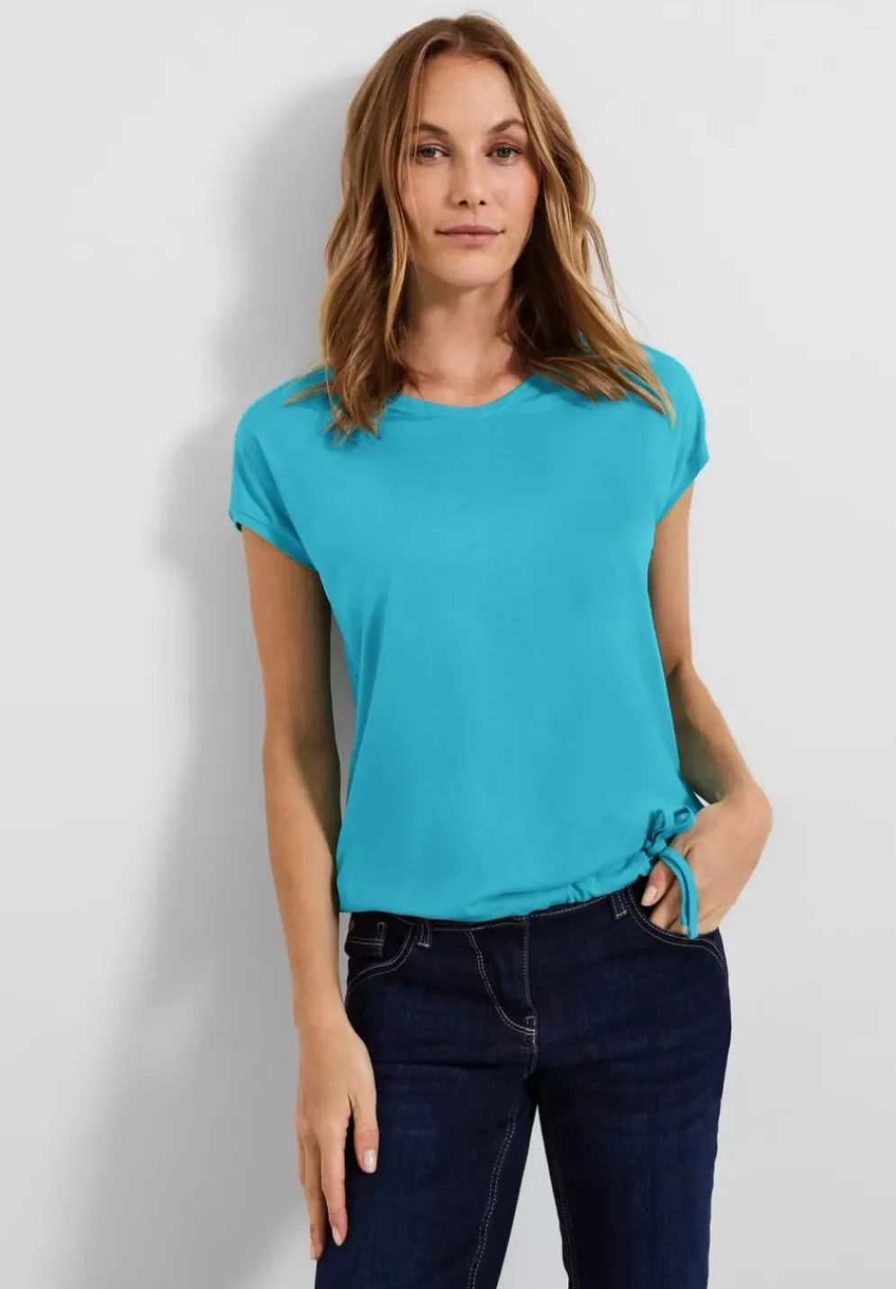 T-Shirt Mit Smockdetail