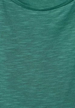 T-Shirt Mit Spitzendetail