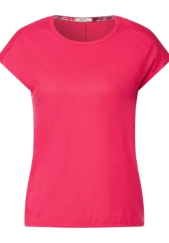 T-Shirt Mit Spitzentapes