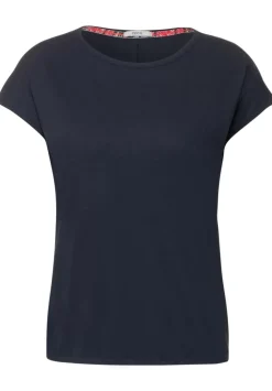T-Shirt Mit Spitzentapes