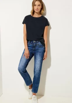 T-Shirt Mit Steinchendetails