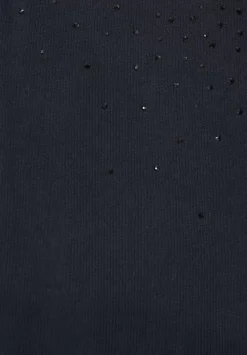 T-Shirt Mit Steinchendetails