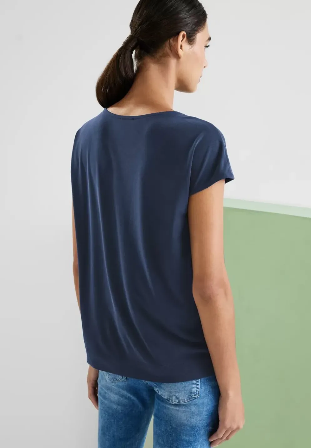 T-Shirt Mit Steinchendetails