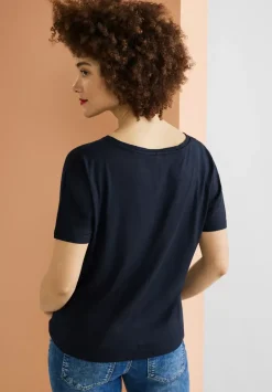 T-Shirt Mit Steinchendetails