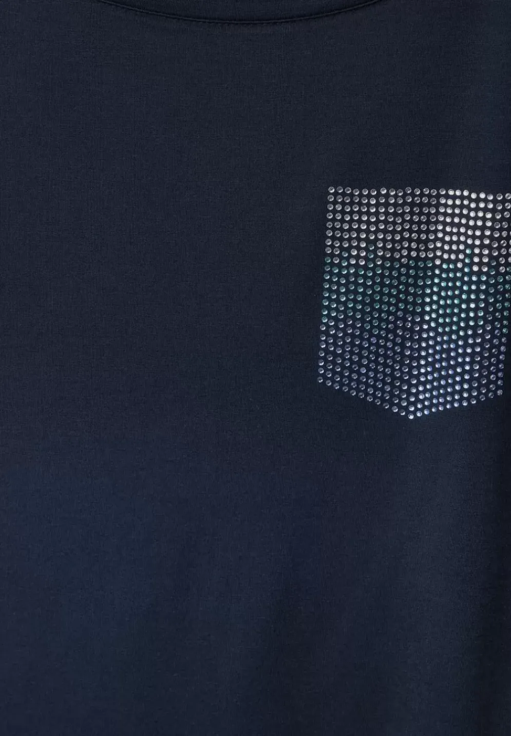 T-Shirt Mit Steinchendetails