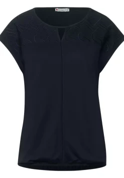 T-Shirt Mit Stickerei