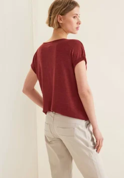 T-Shirt Mit Stickereidetails