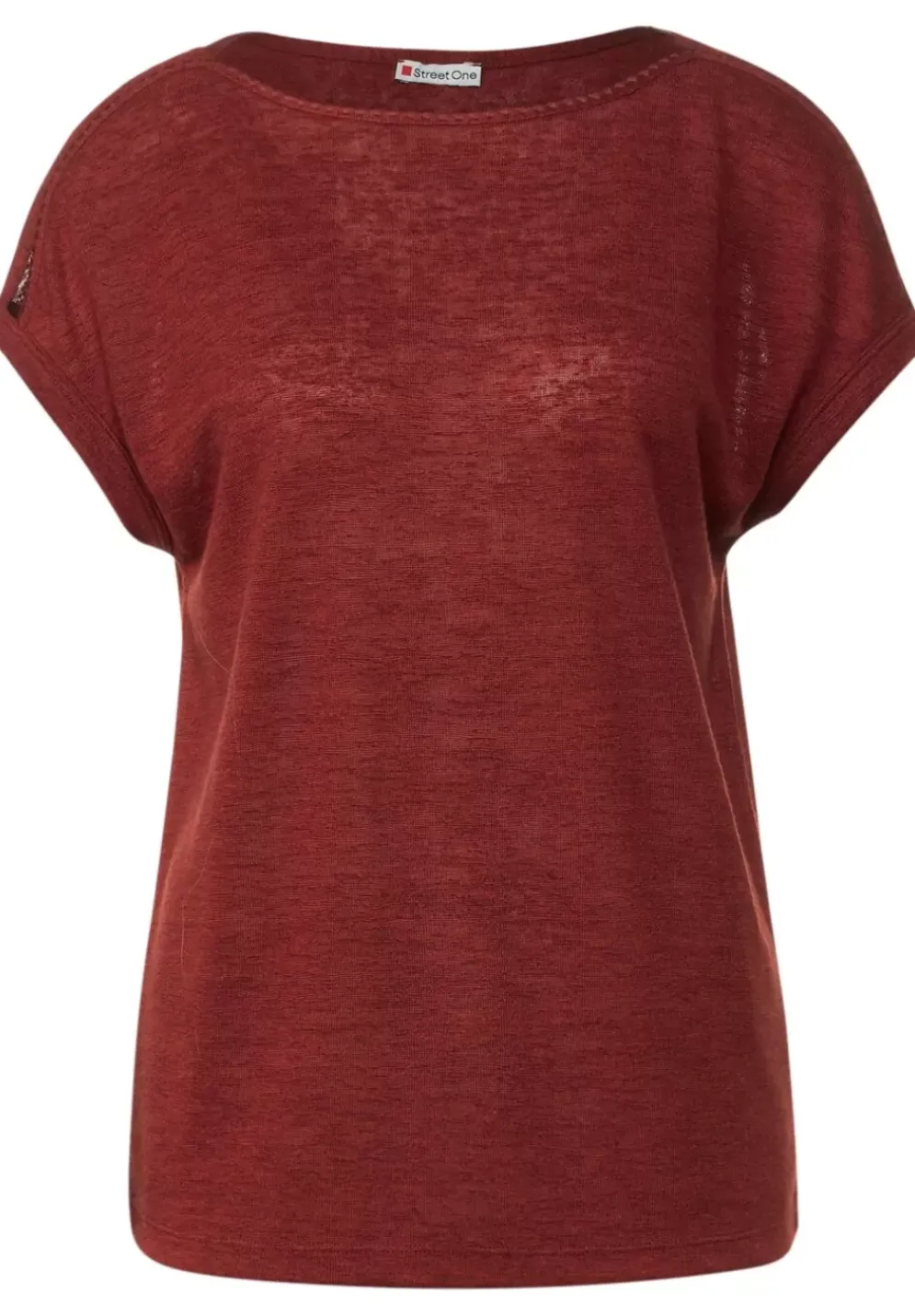 T-Shirt Mit Stickereidetails