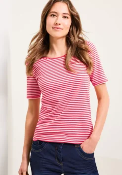 T-Shirt Mit Streifenmuster