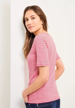 T-Shirt Mit Streifenmuster