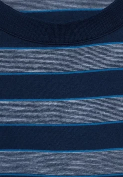 T-Shirt Mit Streifenmuster