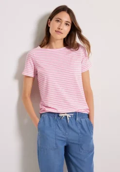 T-Shirt Mit Streifenmuster