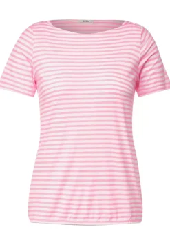 T-Shirt Mit Streifenmuster