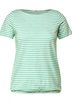 T-Shirt Mit Streifenmuster