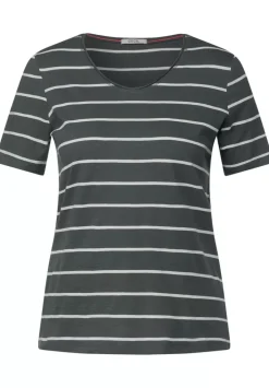 T-Shirt Mit Streifenmuster