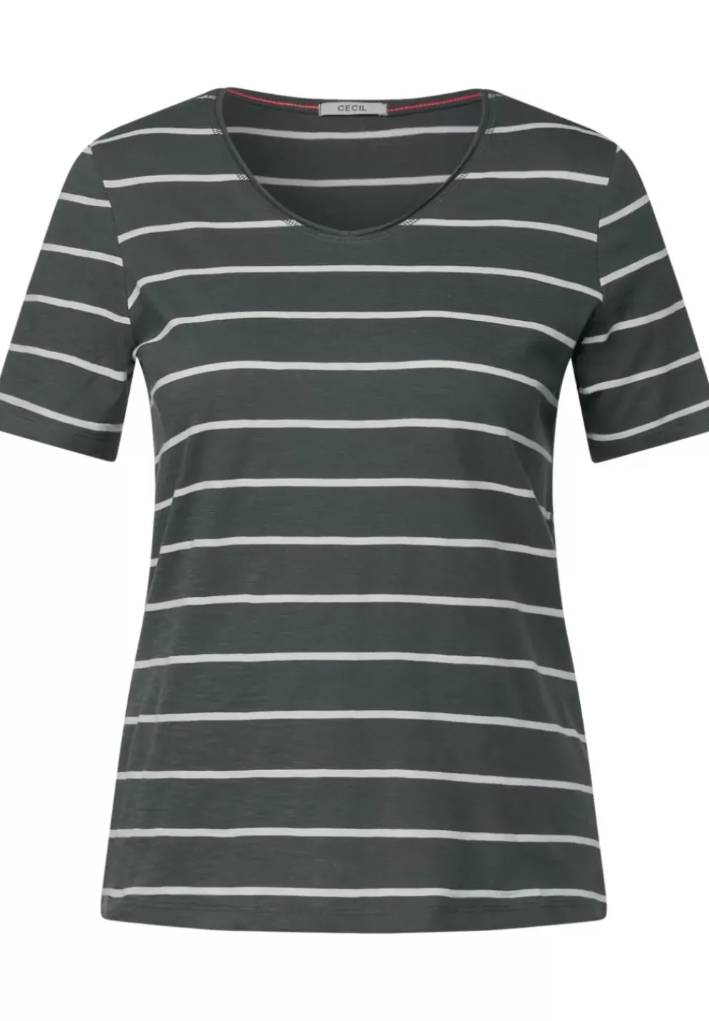 T-Shirt Mit Streifenmuster