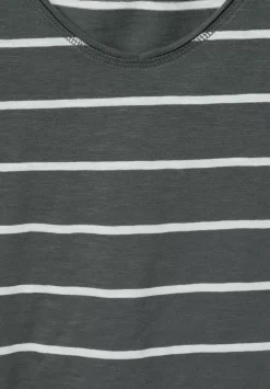 T-Shirt Mit Streifenmuster