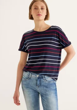 T-Shirt Mit Streifenmuster
