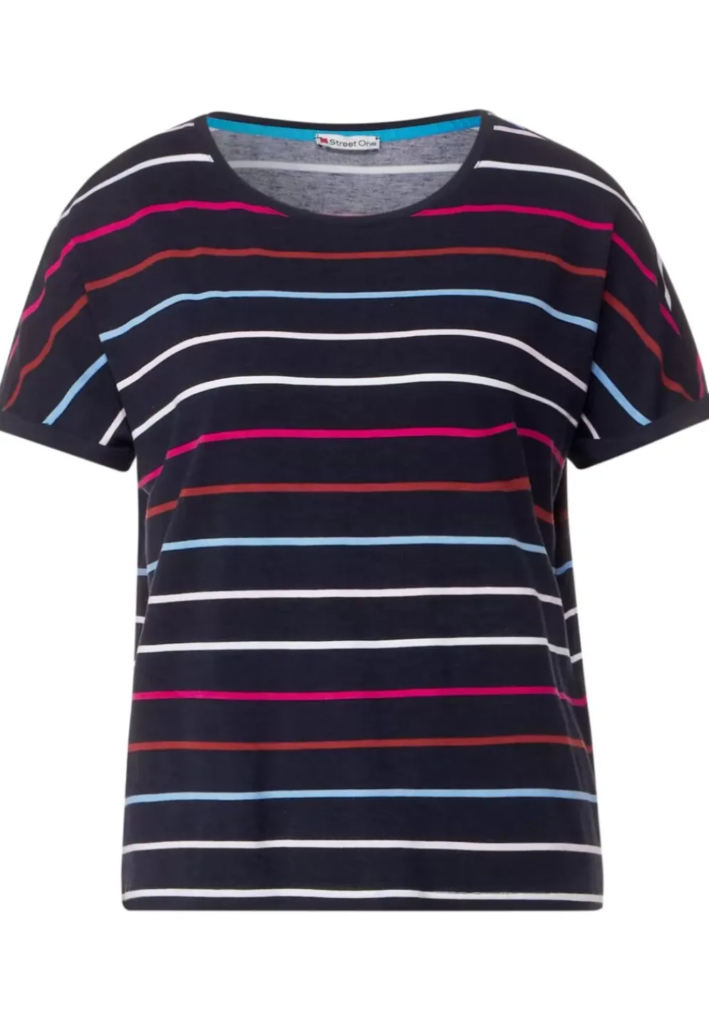 T-Shirt Mit Streifenmuster
