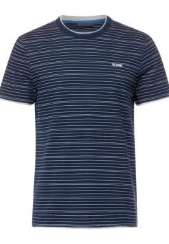 T-Shirt Mit Streifenmuster