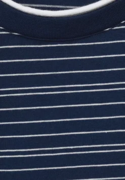 T-Shirt Mit Streifenmuster