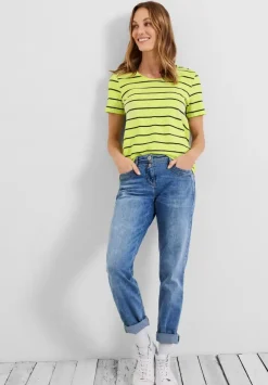 T-Shirt Mit Streifenmuster