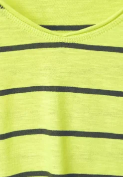 T-Shirt Mit Streifenmuster