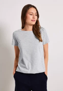 T-Shirt Mit Streifenmuster