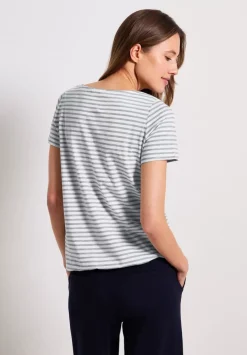 T-Shirt Mit Streifenmuster
