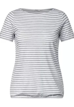 T-Shirt Mit Streifenmuster