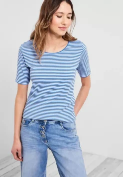 T-Shirt Mit Streifenmuster